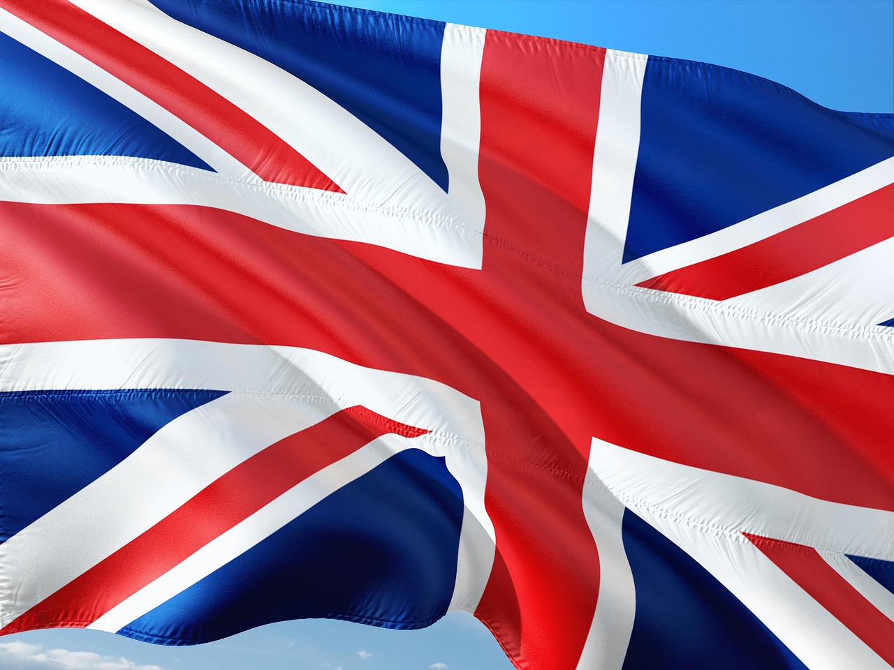 international, banner, british flag, flag, great britain